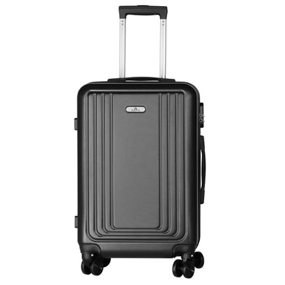 Luggage 3pcs -Model S301  28“24“20” Black suitcase