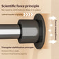 Closet Rods For Hanging Clothes, Thickened Diameter Heavy Duty Closet Rod Adjustable Clothes Hanging Rod Matte Black Closet Poles For Wardrobes, Bathroom, Windows, Various Sizes Available - skytreesports